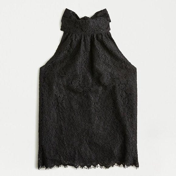 J. Crew Tops - J. Crew Women's NWT Tie-Neck Top in Lace J. Crew Tops - J. Crew Women's NWT Tie-Neck Top in Lace